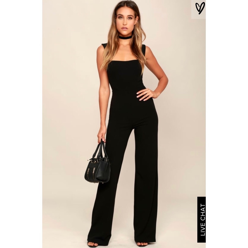 Enticing Endeavors Black Jumpsuit - Size Medium